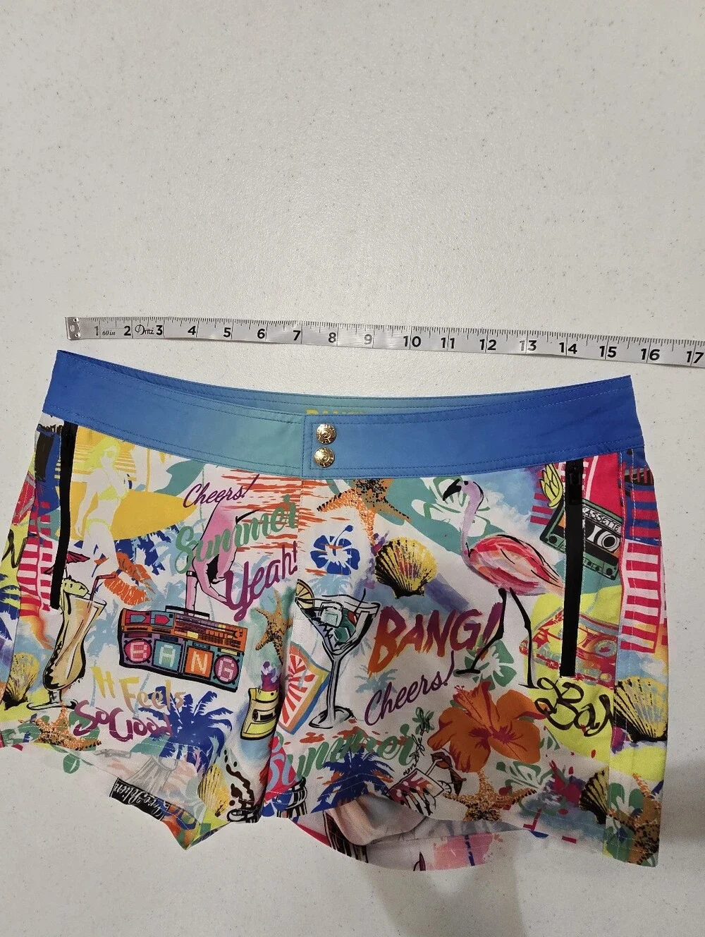 Bang Miami SUPER POP Beach Shorts 3.5
